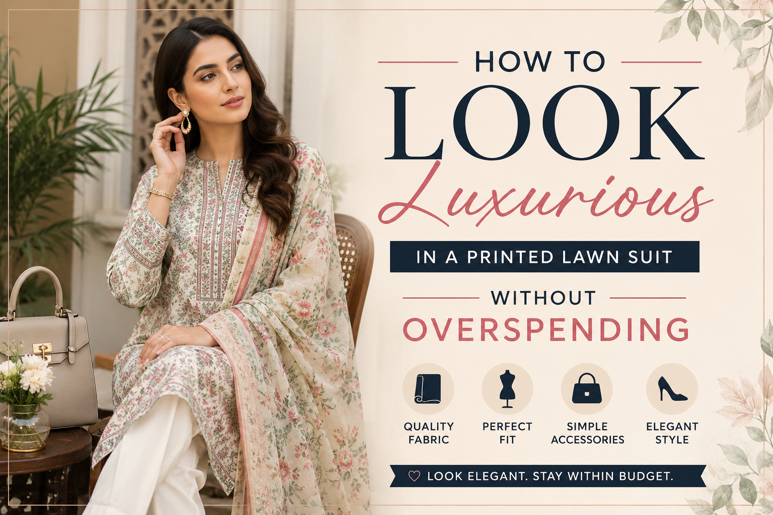 Best Footwear to Wear with Printed Pakistani Suits