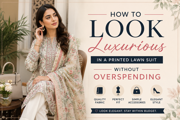 Best Footwear to Wear with Printed Pakistani Suits