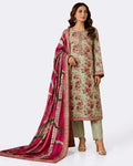 Floral 3 Piece Lawn Suit