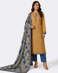 Mustard 3 Piece Lawn Suit